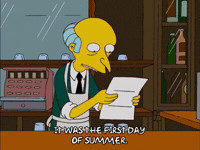Season 17 Summer GIF by The Simpsons