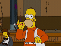 Celebrating Happy Birthday GIF by The Simpsons