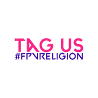 fpvreligion drone cinematic fpv ethix Sticker