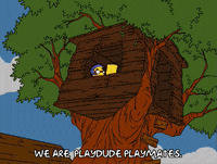 bart simpson tree GIF