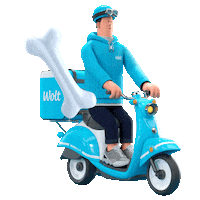 Delivery Sticker by Wolt