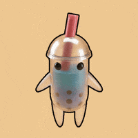 Happy Bubble Tea GIF