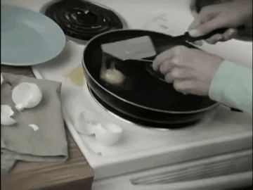 egg cooking GIF by HuffPost