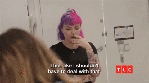 Over It Fighting GIF by TLC