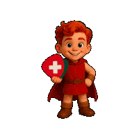 RedeFarmagnus farmácia farmagnus super heroi supermagnus Sticker