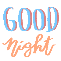 Good Night Sticker