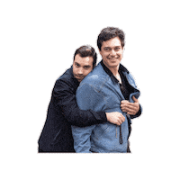 Friends Hug Sticker by Burak Berkay