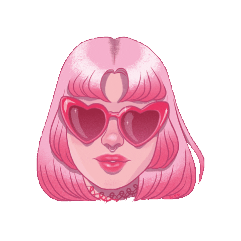 aisa giphygifmaker love heart girl Sticker