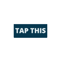 DPSKF blue link tap tap me Sticker