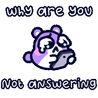 Hamster Answer Me Sticker