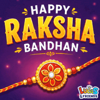 Raksha Bandhan Love GIF by Lucas and Friends by RV AppStudios
