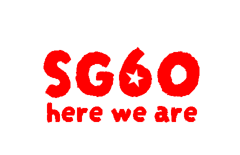 alvinmark giphyupload national day here we are sg60 Sticker