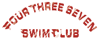 Swim Club Swimming Sticker by Shop 437