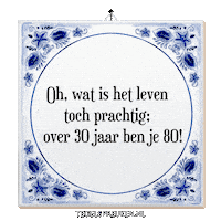 Humor Wijsheid Sticker by Tegelspreuken.nl