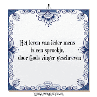 Hoop Wonder Sticker by Tegelspreuken.nl