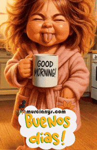 Good Morning Dia GIF by Murcianys LLC