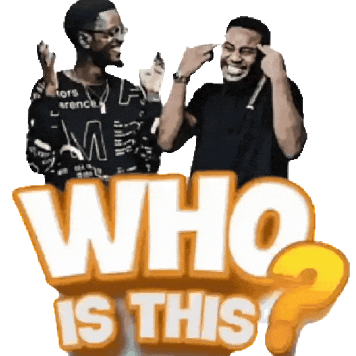 Who Is This Nobody Sticker