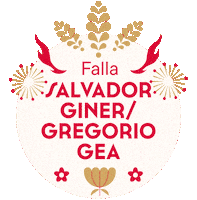 Salvador Falles Sticker by ayuntamientodemislata