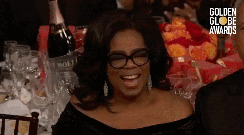 Oprah Winfrey Lol GIF by Golden Globes