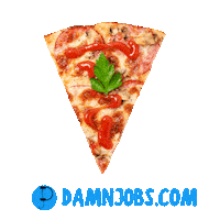 Super Bowl National Pizza Day Sticker by Damnjobs