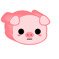 Pig Love Sticker