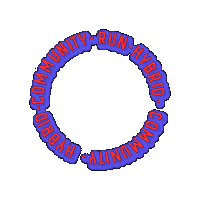 Cawra run power community performance Sticker