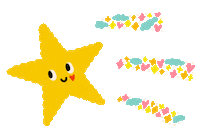 Shooting Star Sticker