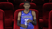 texaslegends basketball popcorn entertained GIF