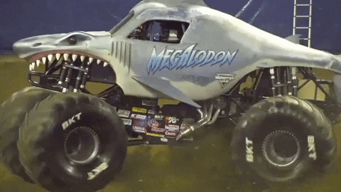 shark megalodon GIF by Monster Jam