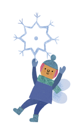 Luke Pearson Christmas Sticker by Flying Eye Books