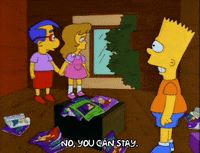 Talking Season 3 GIF by The Simpsons