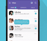 android chat GIF by Viber