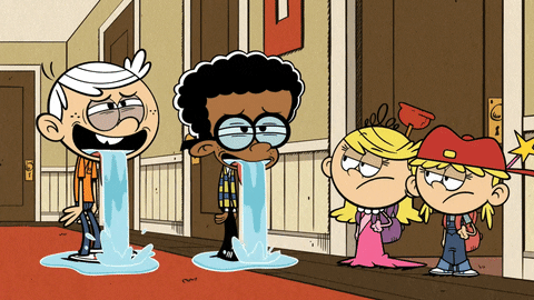 the loud house drool GIF by Nickelodeon
