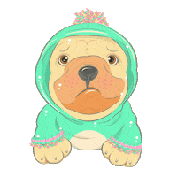 Dog Bulldog Sticker
