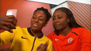 los angeles sparks basketball GIF by WNBA