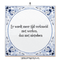Wijsheid Ontspanning Sticker by Tegelspreuken.nl