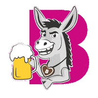 Brockumer Esel Sticker by Brockumer Grossmarkt