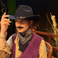 Cowboy Cowgirl GIF by Rocket Beans TV