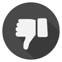 Exhibition Thumbs Down Sticker by step one GmbH