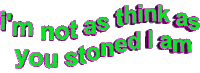 stoned neon Sticker by AnimatedText