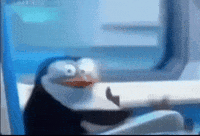 Shocked Penguins Of Madagascar GIF