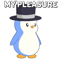 Dont Mention It No Problem Sticker by Pudgy Penguins