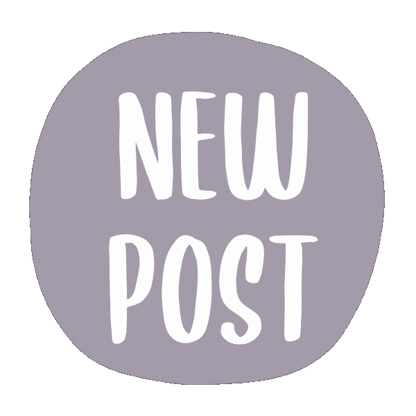 HollyObee giphyupload new new post purple Sticker