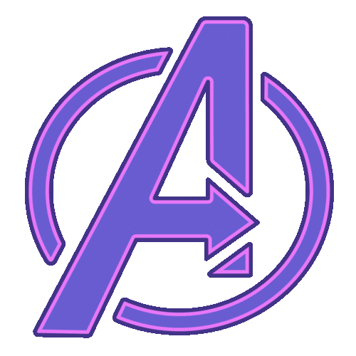 The Avengers Logo Sticker by Marvel Studios
