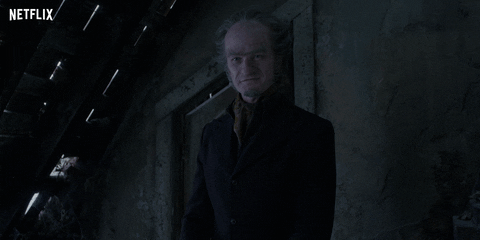 count olaf GIF by NETFLIX