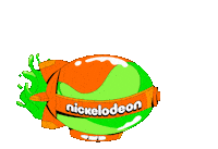 Orange Slime Sticker by Nickelodeon