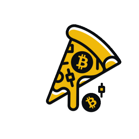 Pizza To The Moon Sticker by Tokocrypto