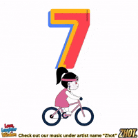 Number Seven Nana GIF by Zhotcita