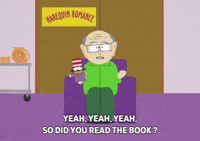 wondering mr. garrison GIF by South Park 