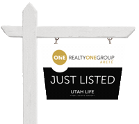 ULRG utah life real estate group just listed sign Sticker